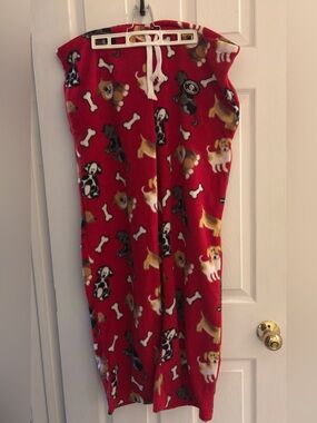 Grandma Pants fleece graphic pj pants